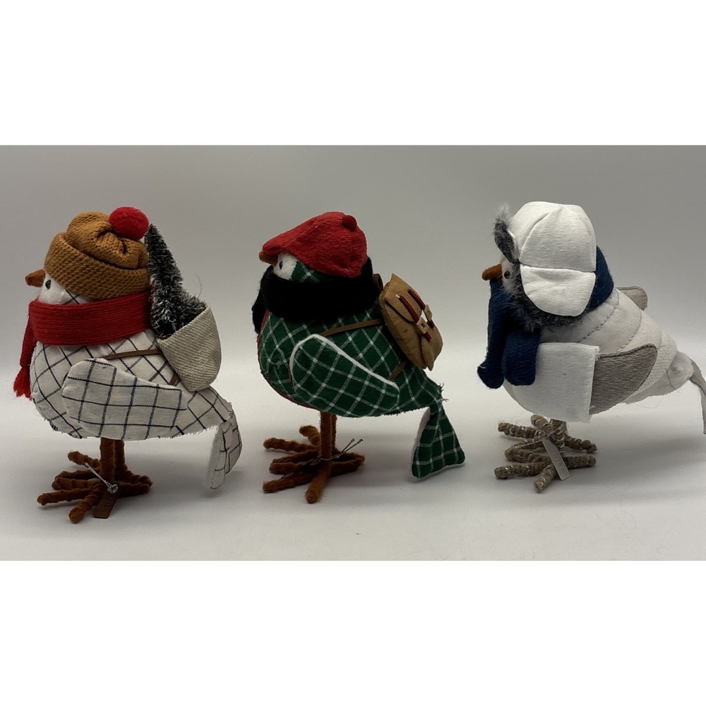 Target Spritz 2018 FORREST, SCHATZI , MAUS WonderShop Bird Figurine Lot Of 3 - Picture 5 of 9